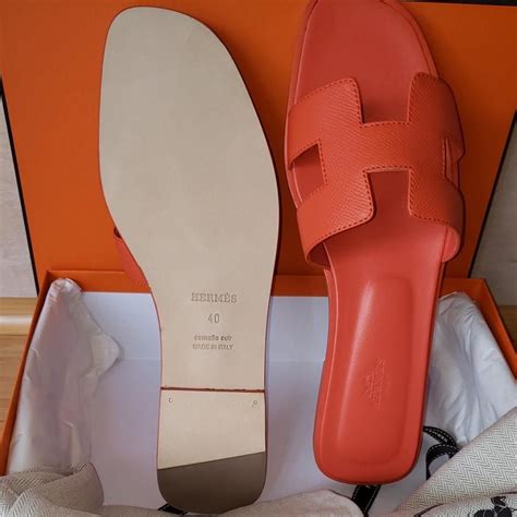 pink and orange hermes sandals|oran hermes sandals review.